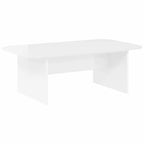 Couchtisch Hochglanz Weiß 93 x 53 x 33 cm Holzwerkstoff
