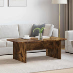 Couchtisch Geräucherte Eiche 93 x 53 x 33 cm Holzwerkstoff