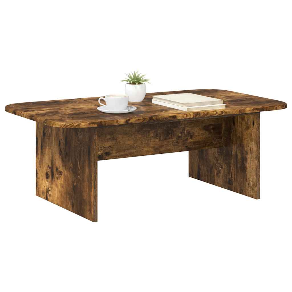 Couchtisch Geräucherte Eiche 93 x 53 x 33 cm Holzwerkstoff