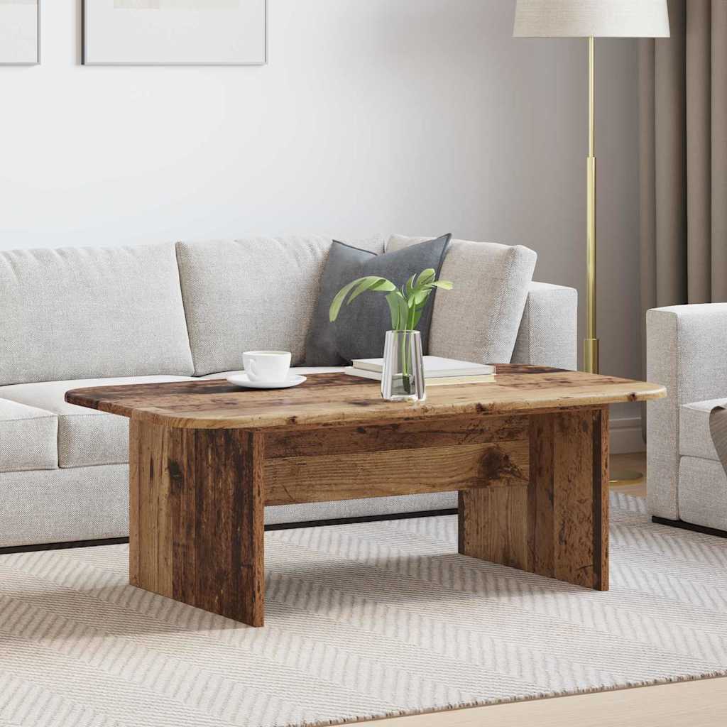 Couchtisch Altholz 93 x 53 x 33 cm Holzwerkstoff