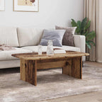 Couchtisch Altholz 93 x 53 x 33 cm Holzwerkstoff