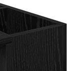 Couchtisch Schwarz Eichen-Optik 101,5 x 50 x 37 cm