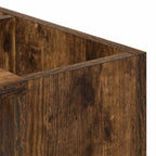 Couchtisch Geräucherte Eiche 101,5 x 50 x 37 cm Holzwerkstoff