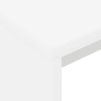 Schreibtisch Weiß 109 x 50 x 78 cm Holzwerkstoff