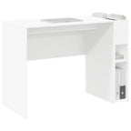 Schreibtisch Weiß 109 x 50 x 78 cm Holzwerkstoff