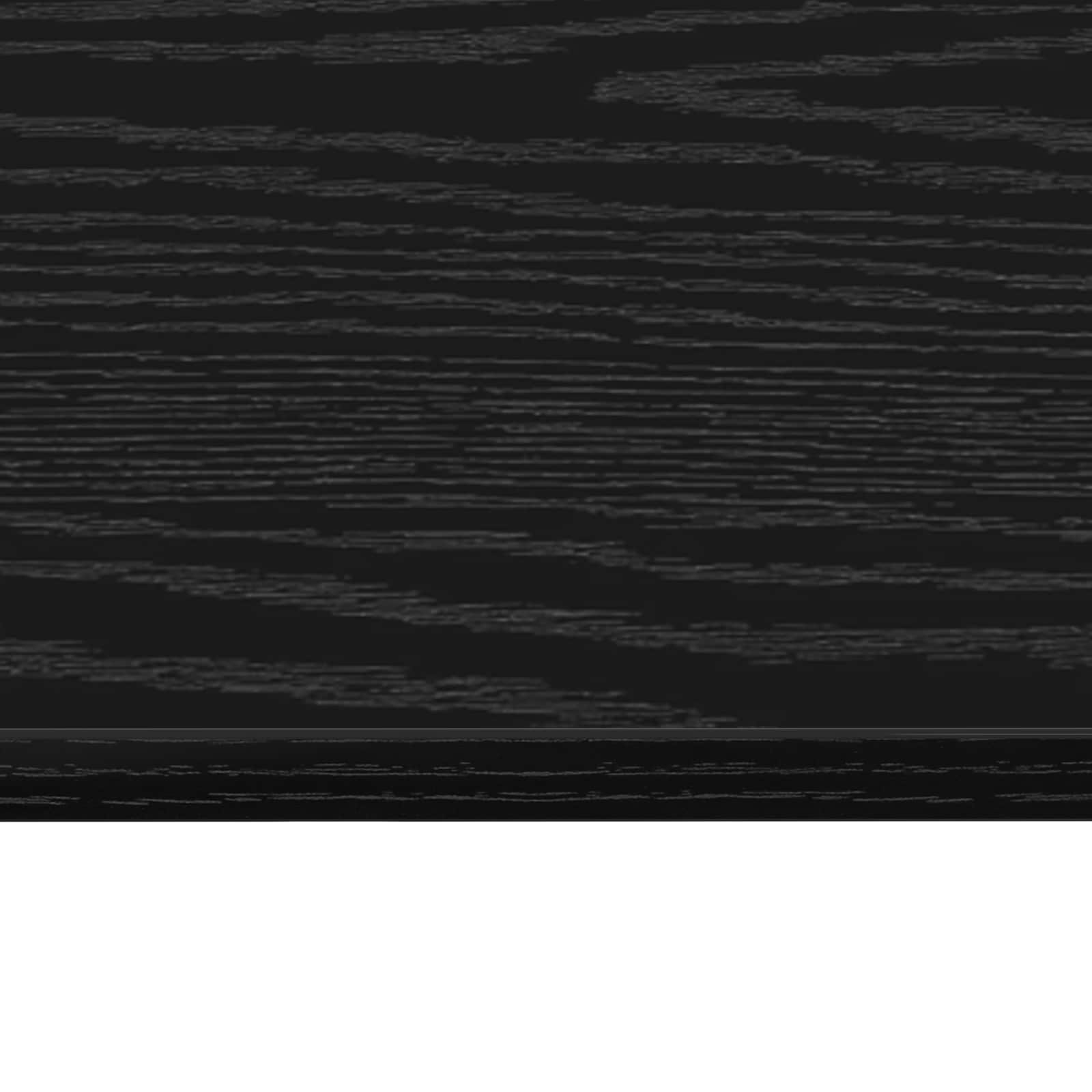 Wandtisch Schwarz Eichen-Optik 60 x 45 x 30 cm Holzwerkstoff