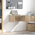 Wandtisch Sonoma-Eiche 60 x 45 x 30 cm Holzwerkstoff