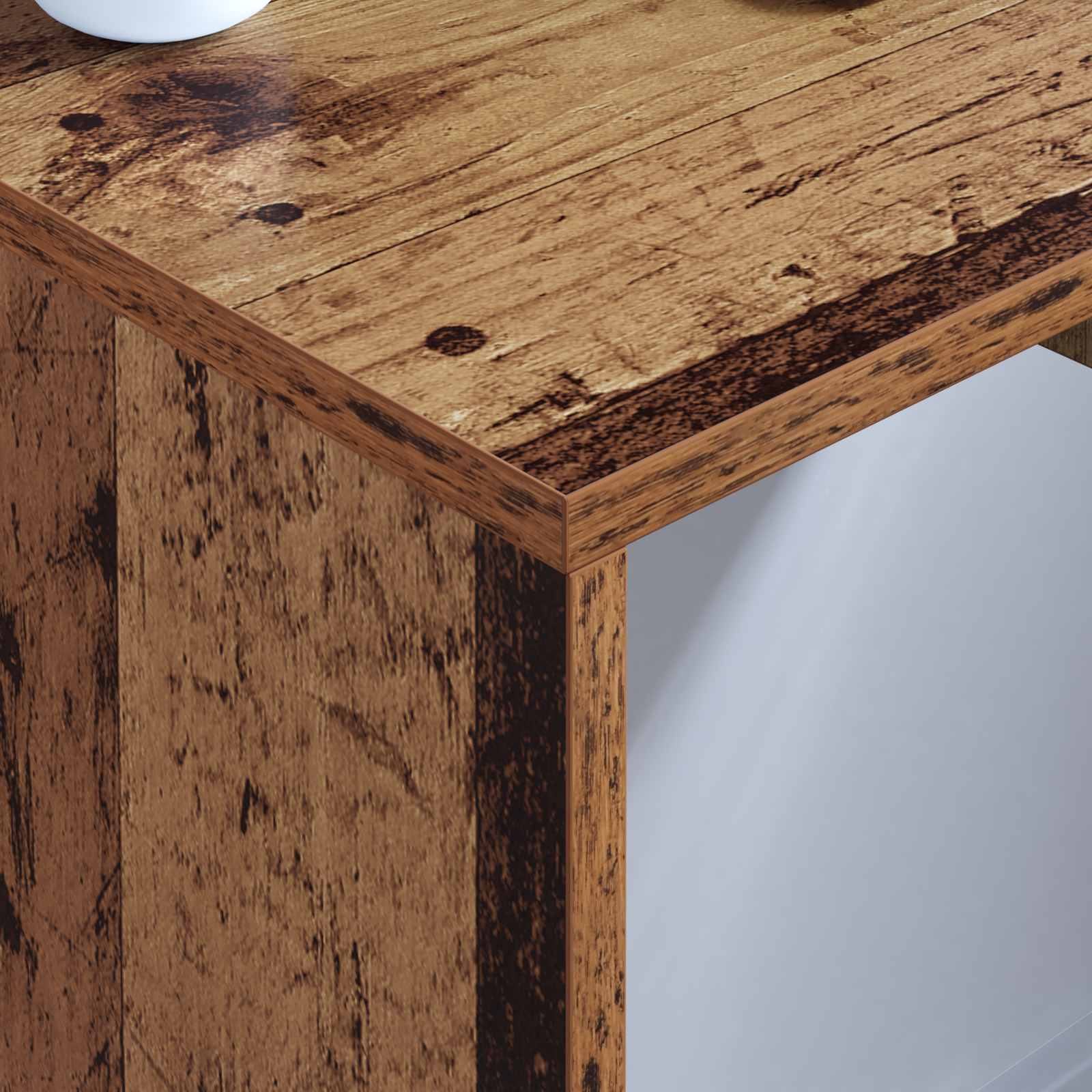 Wandtisch Wandmontiert Altholz 60 x 45 x 30 cm Holzwerkstoff