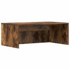 Wandtisch Geräucherte Eiche 80 x 45 x 30 cm Holzwerkstoff