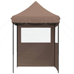 Party-Zelt Braun 200 x 200 x 306 cm Oxford-Stoff