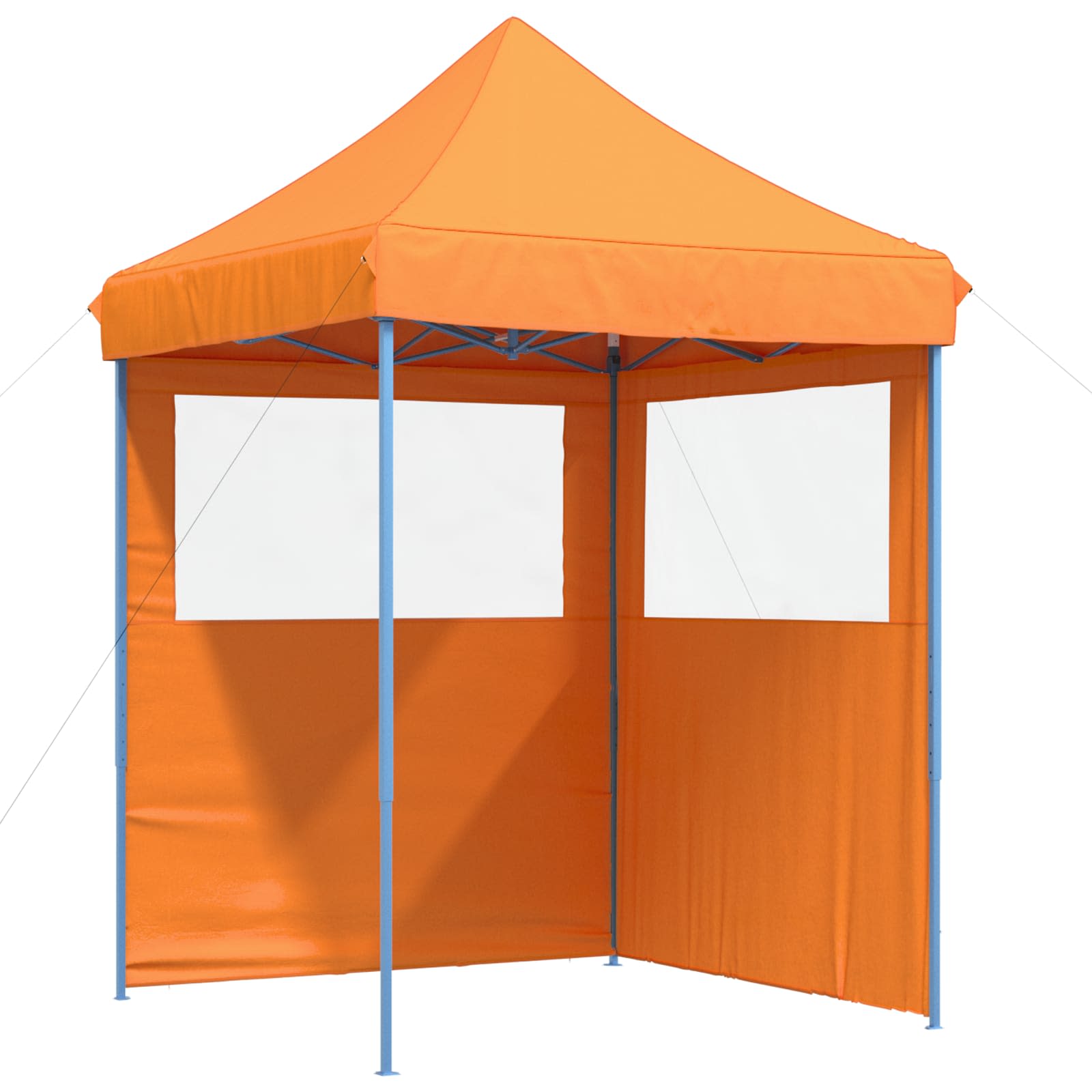 Party-Zelt Orange 200 x 200 x 306 cm Oxford-Stoff