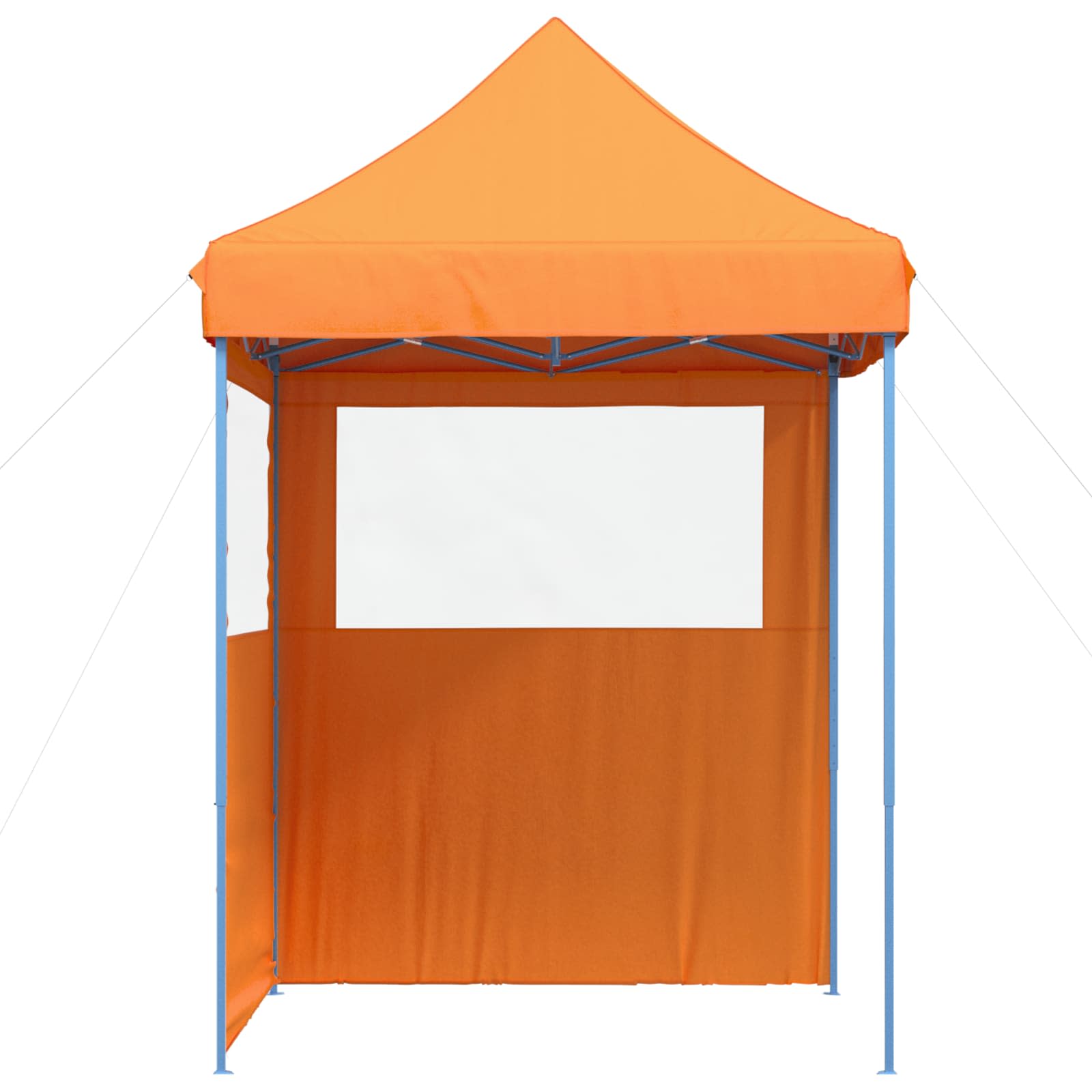 Party-Zelt Orange 200 x 200 x 306 cm Oxford-Stoff