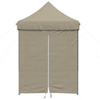 Party-Zelt Taupe 200 x 200 x 306 cm Oxford-Stoff