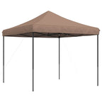 Party-Zelt Braun 292 x 292 x 315 cm Oxford-Stoff