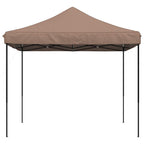 Party-Zelt Braun 292 x 292 x 315 cm Oxford-Stoff