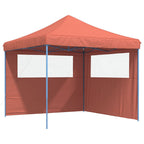 Party-Zelt Terrakotta 292 x 292 x 315 cm Oxford-Stoff
