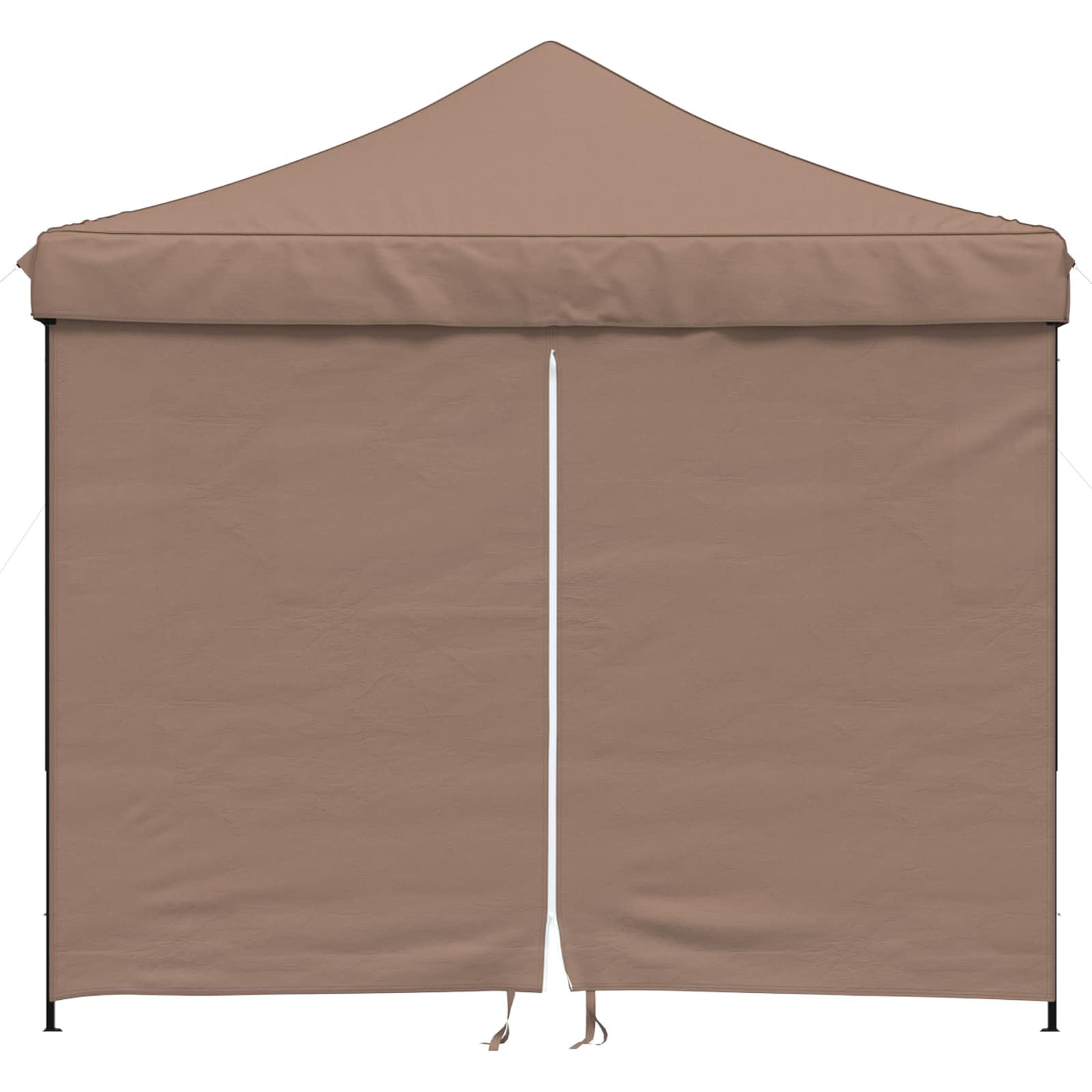 Party-Zelt Braun 292 x 292 x 315 cm Oxford-Stoff