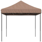Party-Zelt Braun 279 x 410 x 315 cm Oxford-Stoff