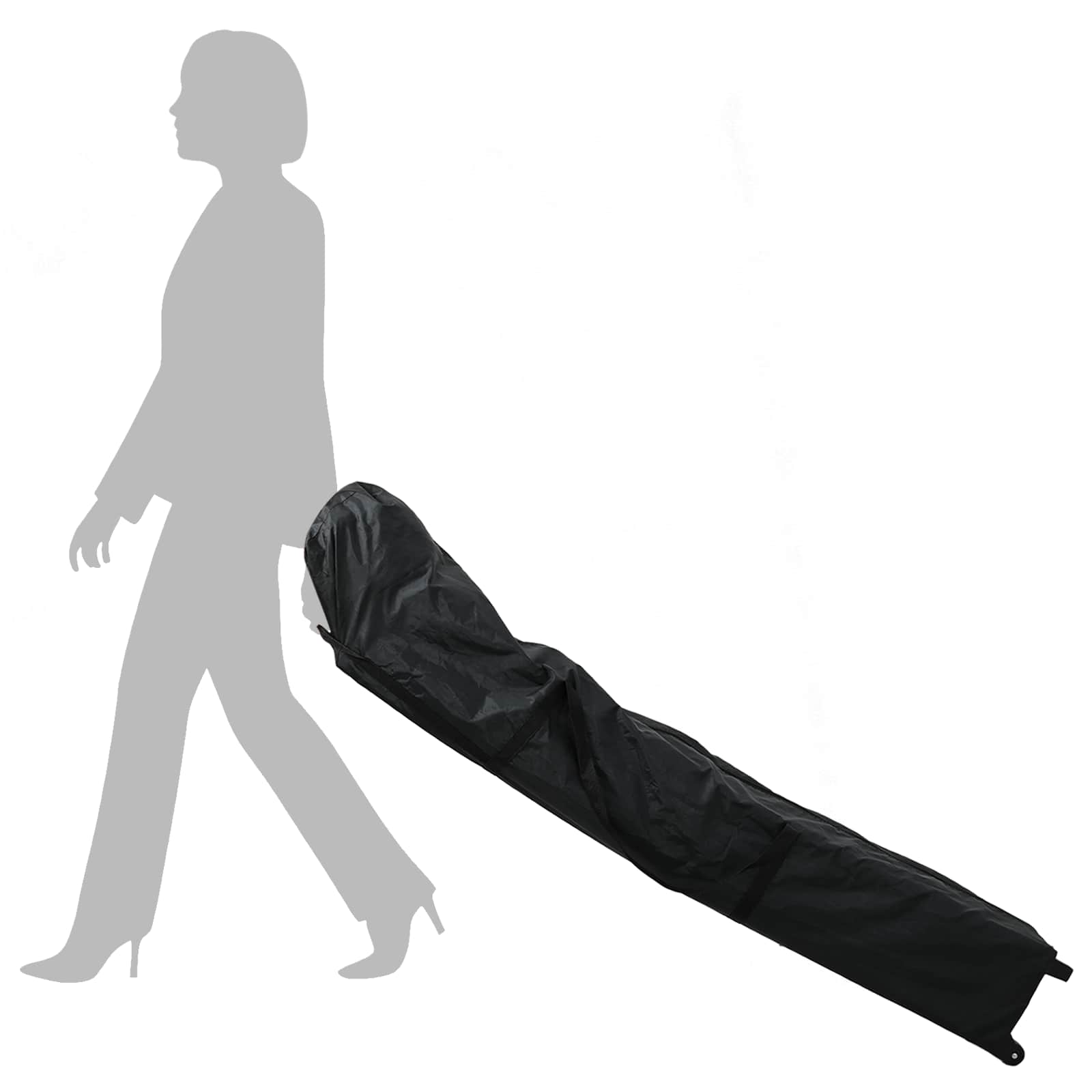 Party-Zelt Terrakotta 279 x 410 x 315 cm Oxford-Stoff