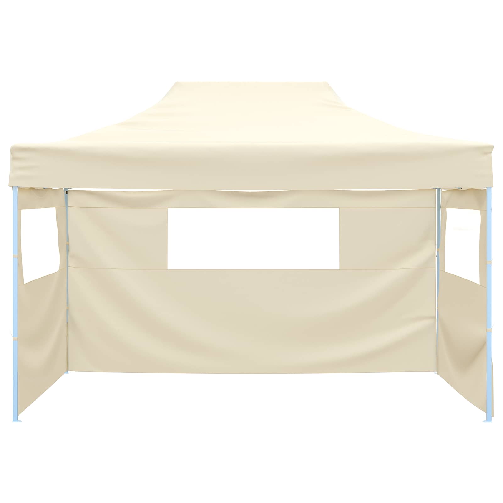 Party-Zelt Creme 280 x 410 x 315 cm Oxford-Stoff