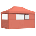 Party-Zelt Terrakotta 279 x 410 x 315 cm Oxford-Stoff