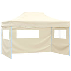 Party-Zelt Creme 280 x 410 x 315 cm Oxford-Stoff