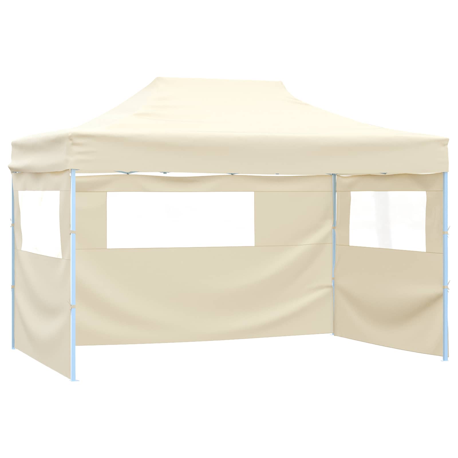 Party-Zelt Creme 280 x 410 x 315 cm Oxford-Stoff