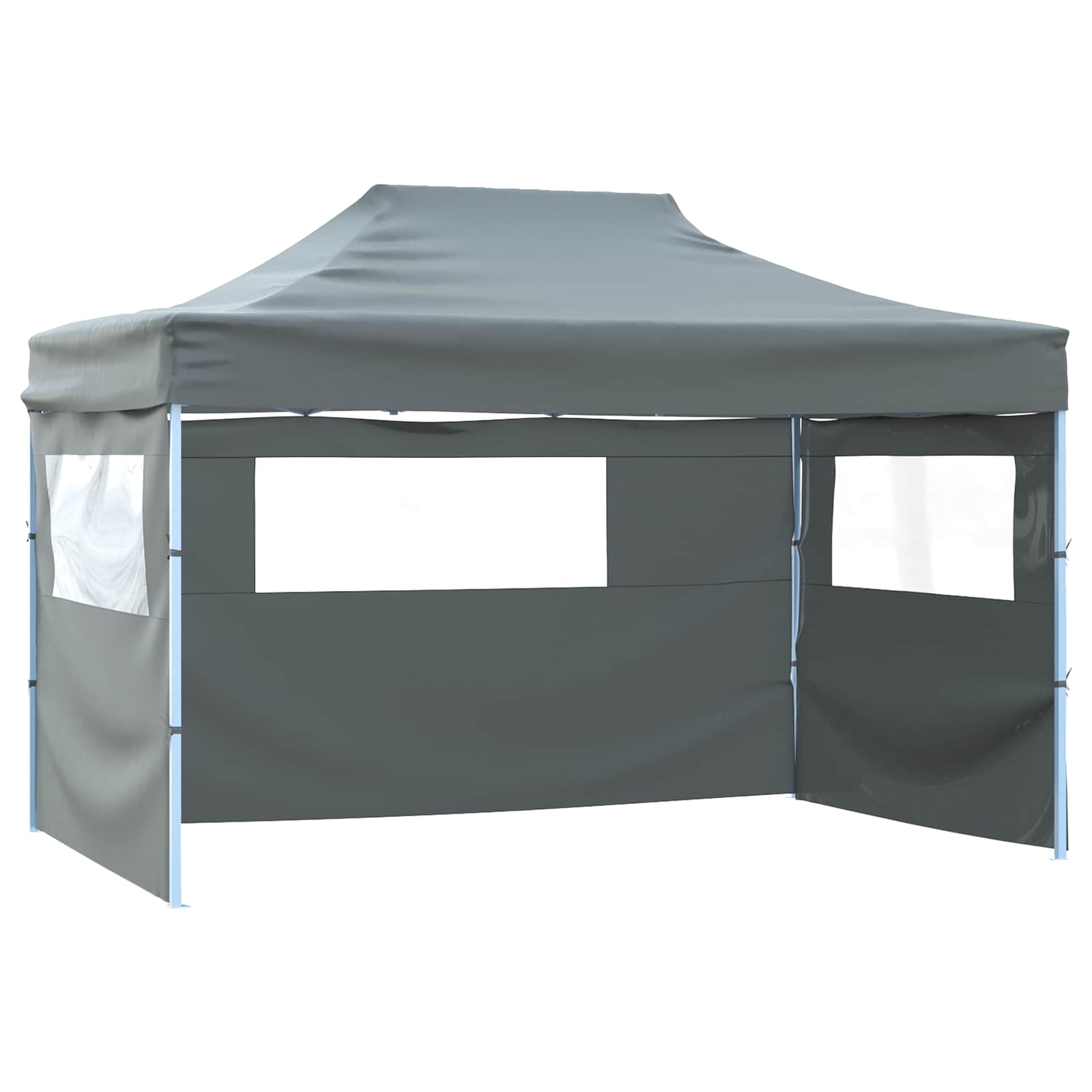 Party-Zelt Anthrazit 280 x 410 x 315 cm Oxford-Stoff