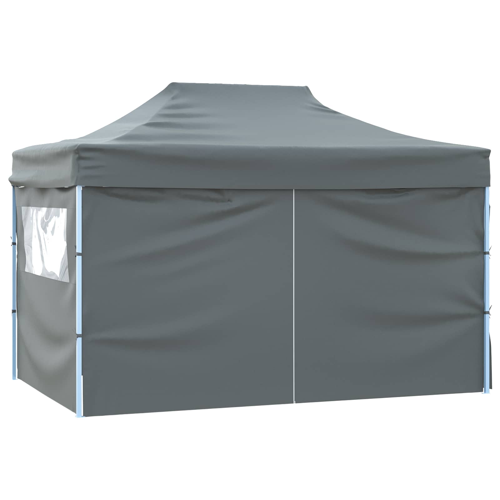 Party-Zelt Anthrazit 280 x 410 x 315 cm Oxford-Stoff