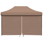 Party-Zelt Braun 279 x 410 x 315 cm Oxford-Stoff