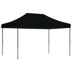 Party-Zelt Schwarz 292 x 440 x 315 cm Oxford-Stoff