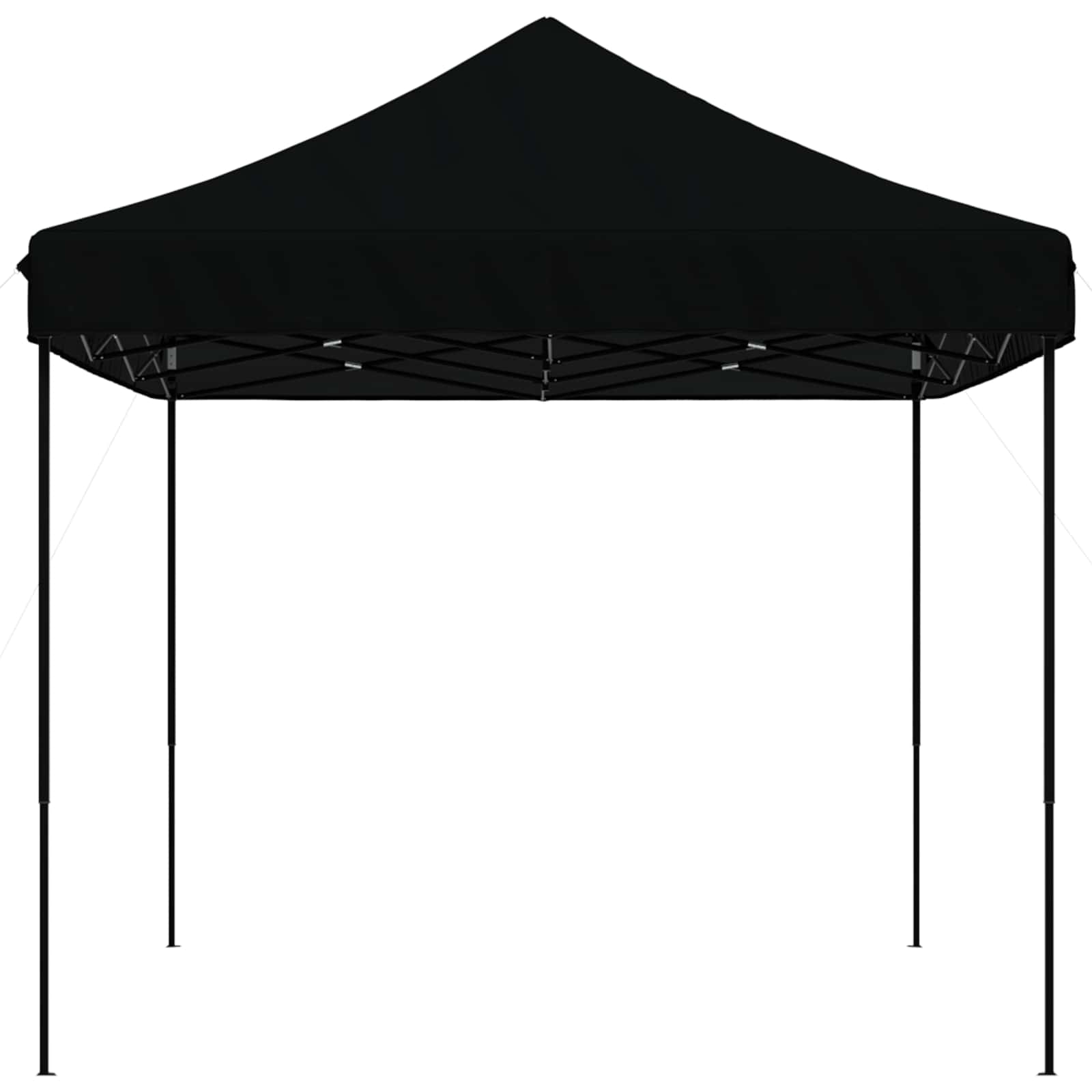 Party-Zelt Schwarz 292 x 440 x 315 cm Oxford-Stoff