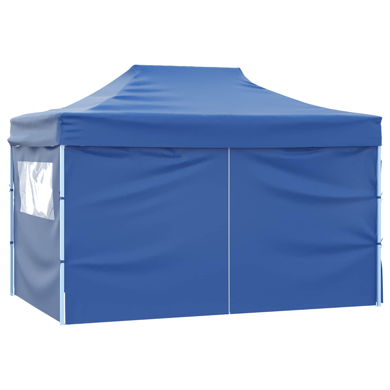 Party-Zelt Blau 291 x 431 x 315 cm Oxford-Stoff