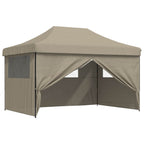 Party-Zelt Taupe 292 x 440 x 315 cm Oxford-Stoff