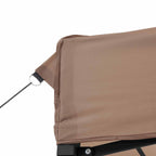 Party-Zelt Braun 292 x 440 x 315 cm Oxford-Stoff