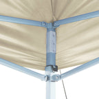 Party-Zelt Creme 291 x 580 x 315 cm Oxford-Stoff