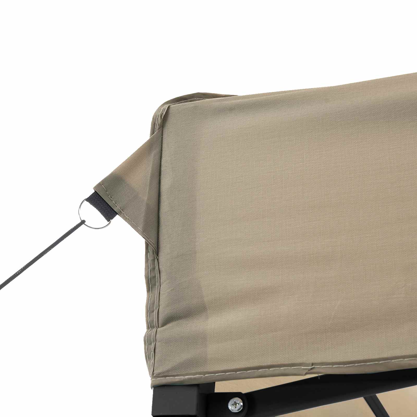 Party-Zelt Taupe 292 x 580 x 315 cm Oxford-Stoff