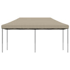 Party-Zelt Taupe 292 x 580 x 315 cm Oxford-Stoff