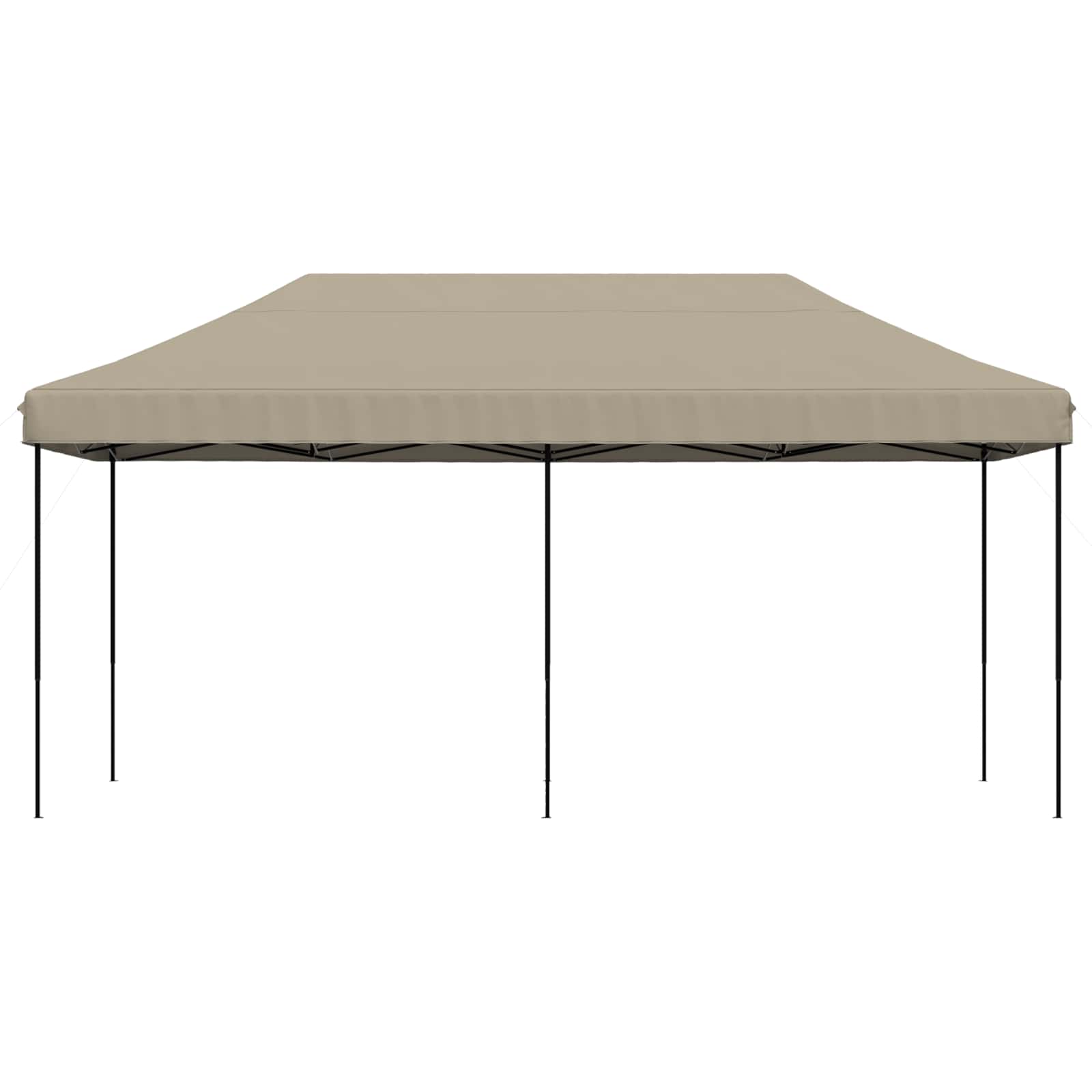 Party-Zelt Taupe 292 x 580 x 315 cm Oxford-Stoff