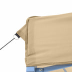 Party-Zelt Beige 292 x 580 x 315 cm Oxford-Stoff