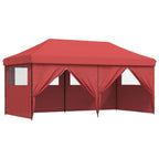 Party-Zelt Bordeauxrot 292 x 580 x 315 cm Oxford-Stoff