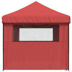 Party-Zelt Bordeauxrot 292 x 580 x 315 cm Oxford-Stoff