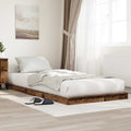 Bodenbettrahmen Altholz 75 x 190 cm Holzwerkstoff