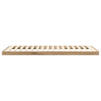 Bodenbettrahmen Artisan-Eiche 75 x 190 cm Holzwerkstoff