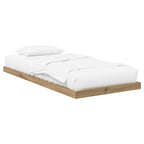 Bodenbettrahmen Artisan-Eiche 90 x 190 cm Holzwerkstoff