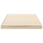 Bodenbettrahmen Sonoma 80 x 200 cm Holzwerkstoff