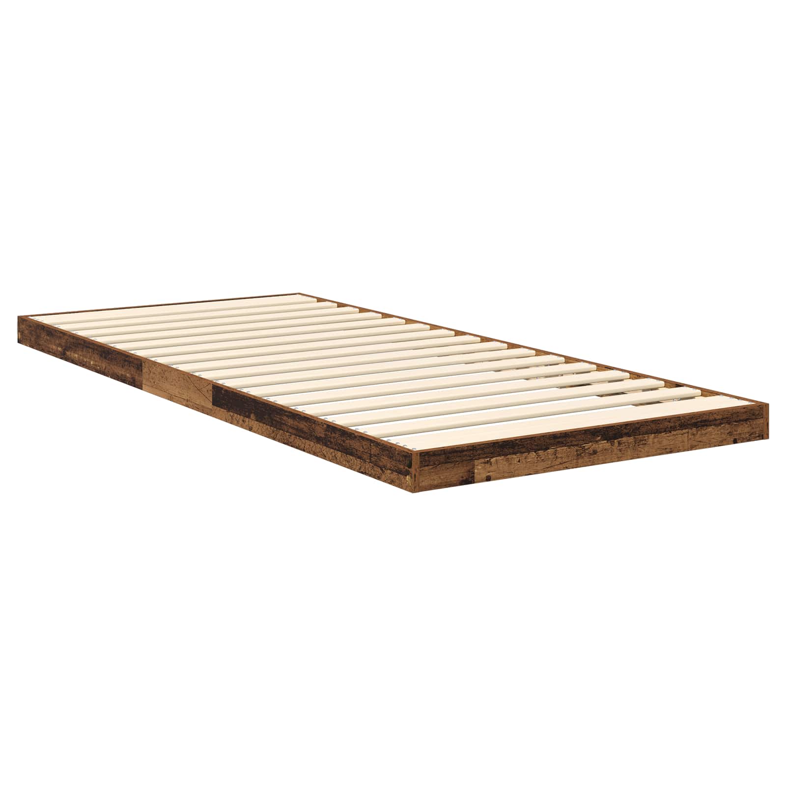Bodenbettrahmen Altholz 80 x 200 cm Holzwerkstoff