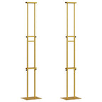 Messestände 2 pcs Gold 30 x 23,5 x 210 cm Stahl