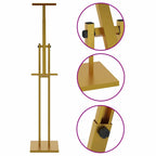 Messestände 2 pcs Gold 26,5 x 26,5 x 150 cm Stahl