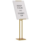 Messestände 2 pcs Gold 26,5 x 26,5 x 150 cm Stahl